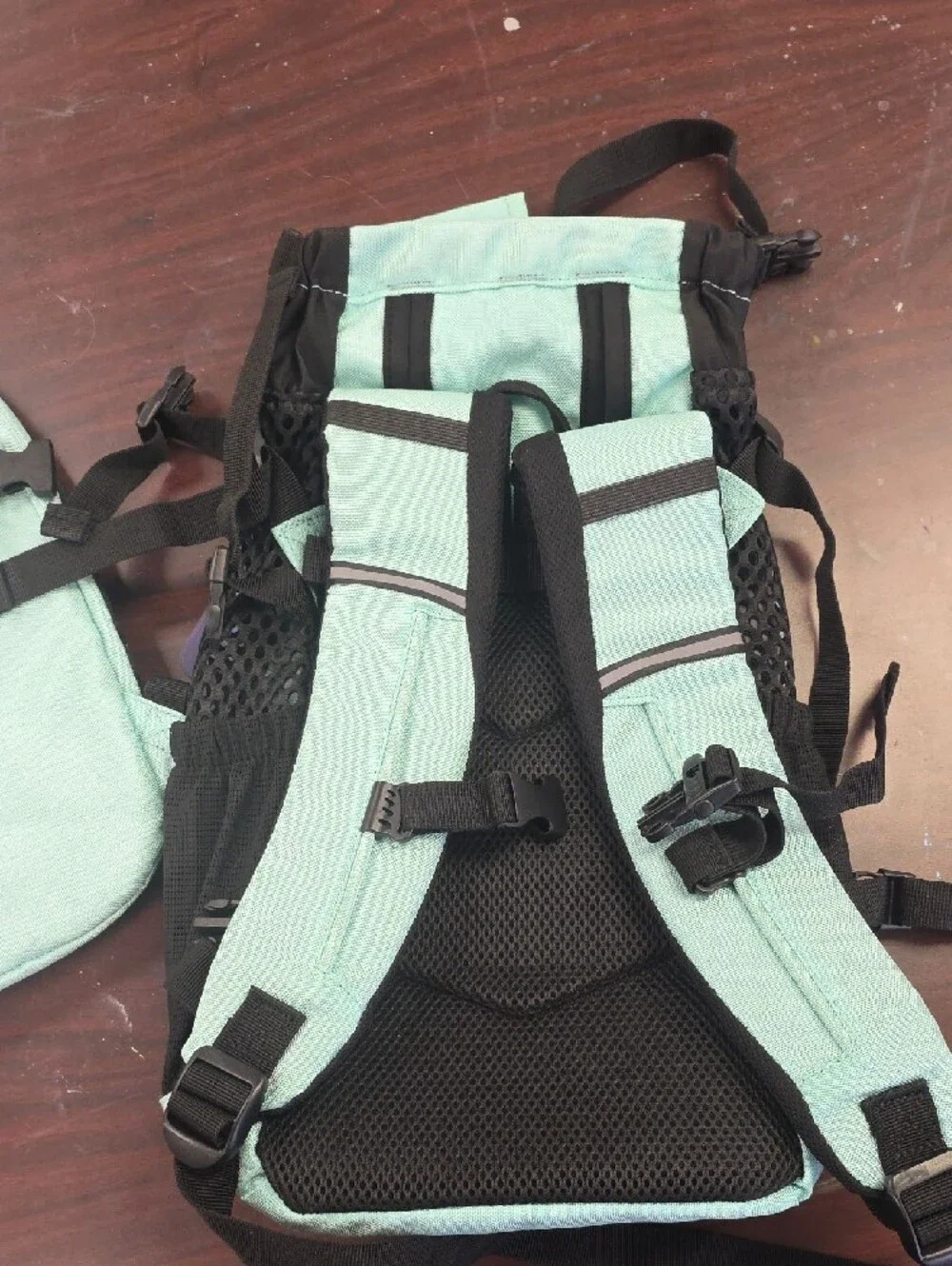 K9 Sport Sack Dog Backpack Carrier - Mint  Width11